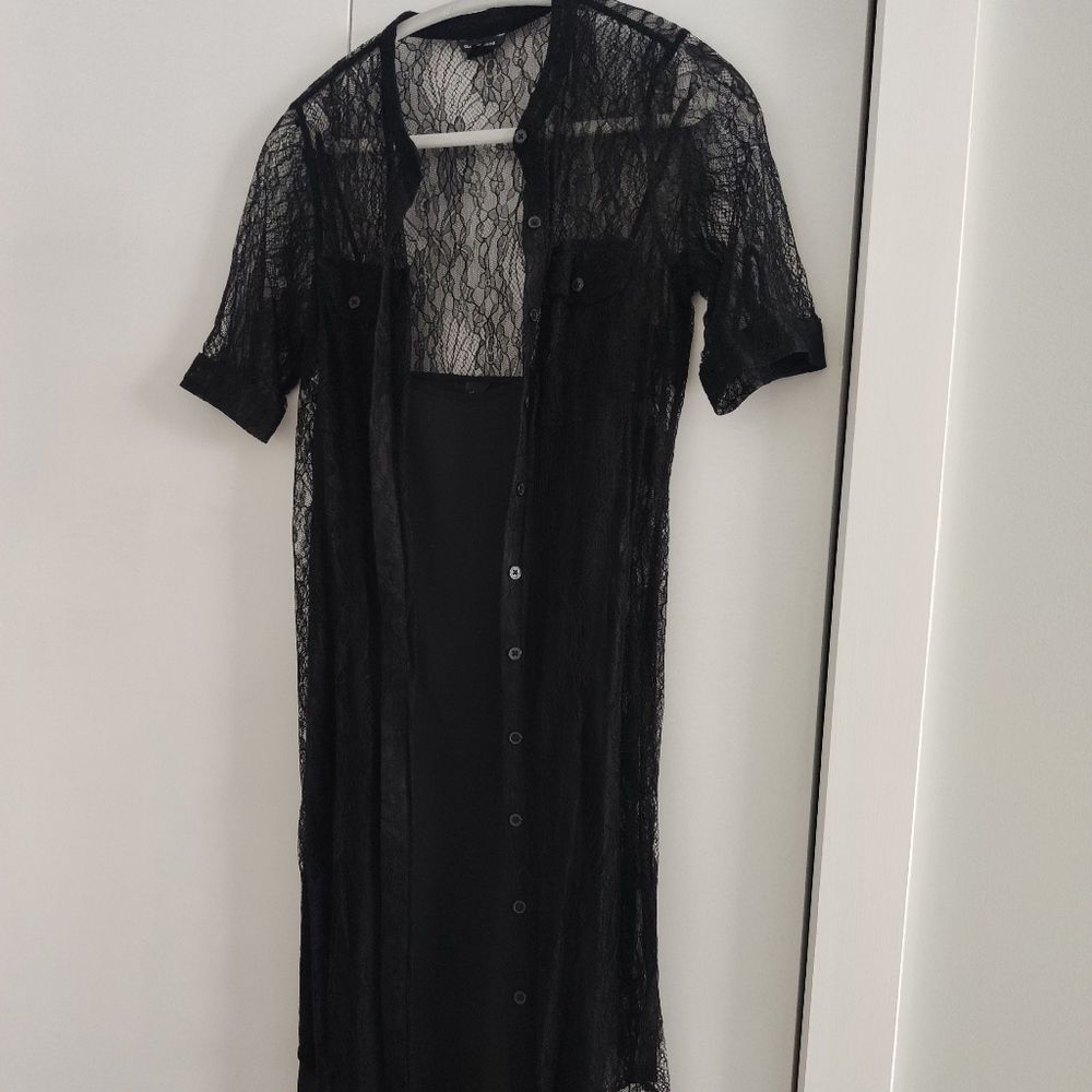 Lace Black Dress.